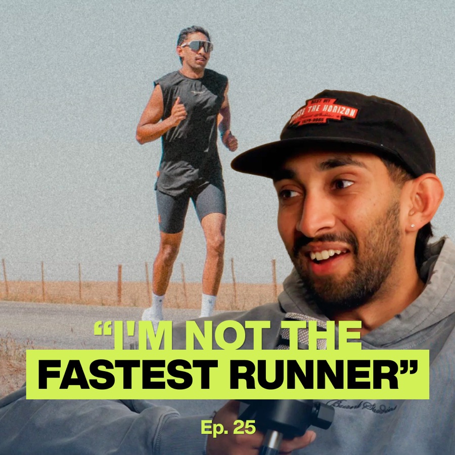 Episode 25 cover: Amish Kooverjee — “I'm not the fastest runner”