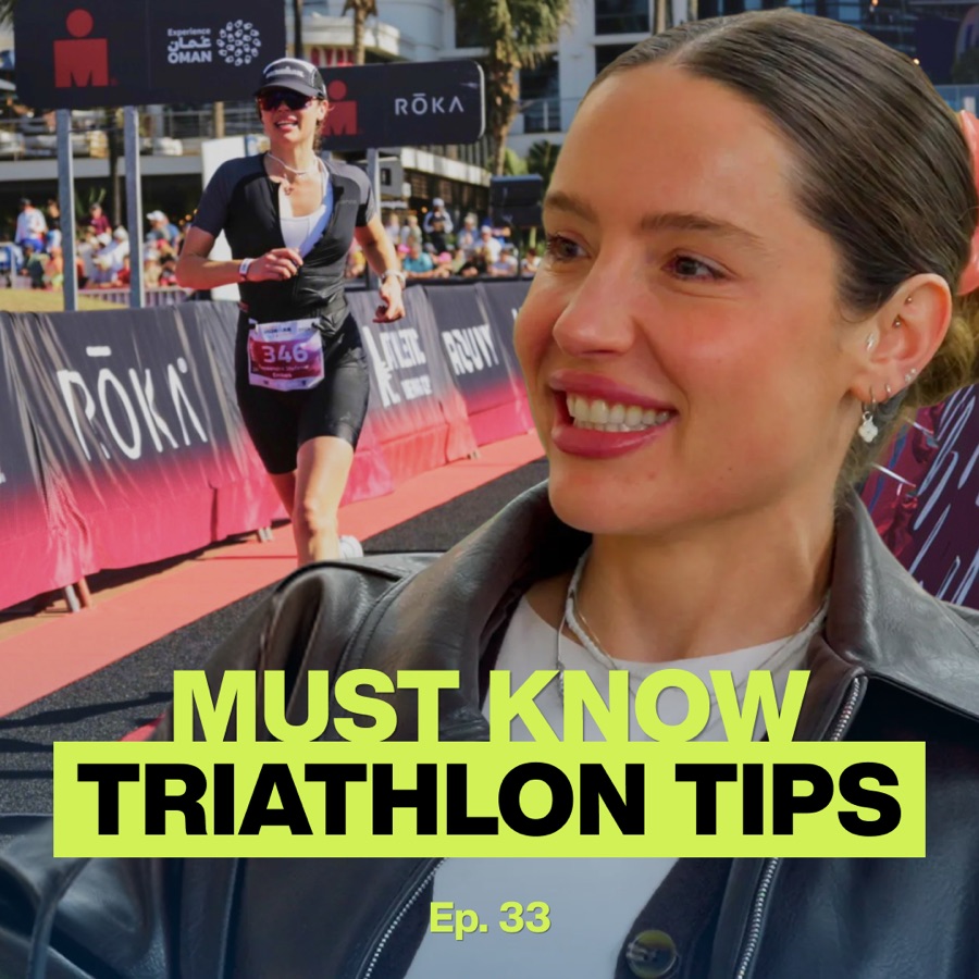 Episode 33 cover: Cassandra Hawrylkiewicz — Must know triathlon tips